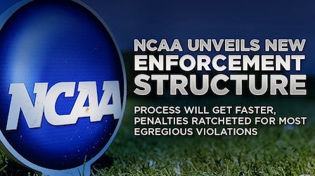 NCAA Division I Board of Directors adopts tougher, more efficient enforcement program